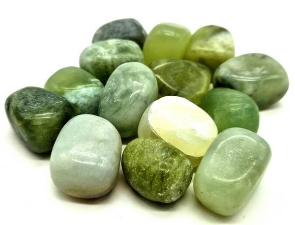 Jade verte roulée