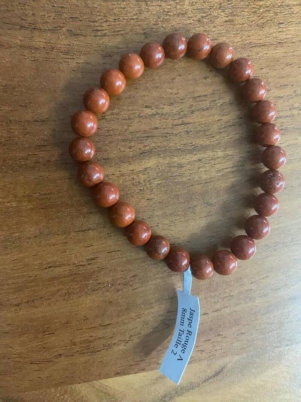 Bracelet Jaspe rouge