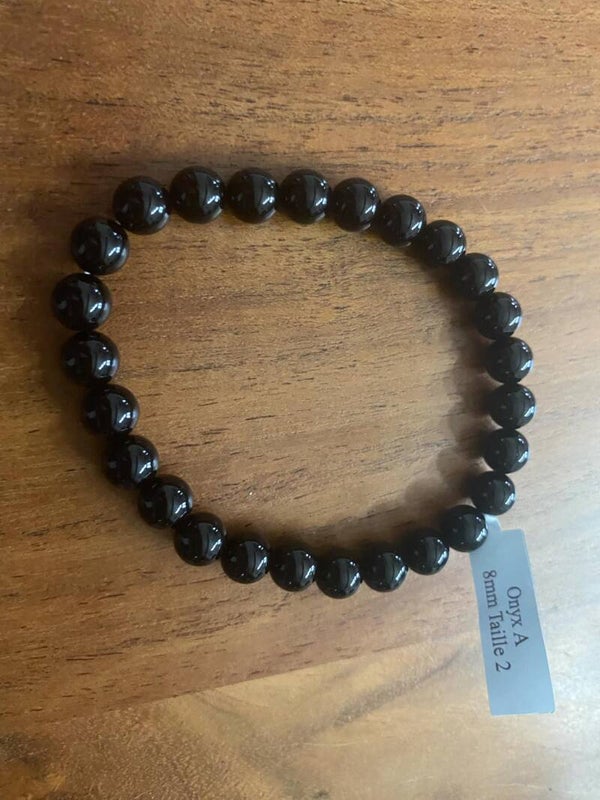 Bracelet Onyx 8 mm