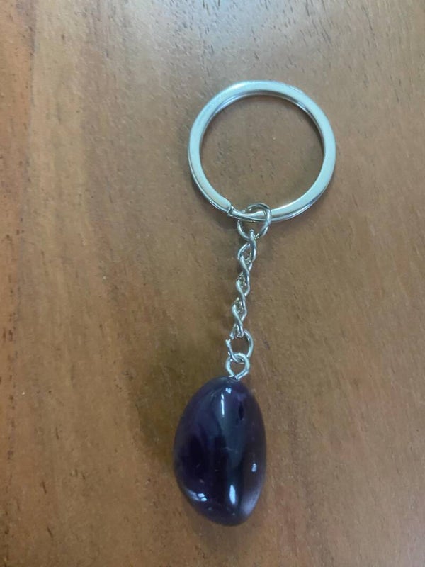 Porte-clés en Améthyste