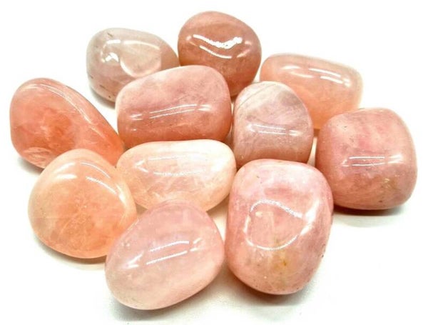 Quartz rose roulée