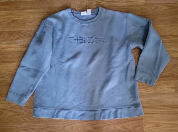 90's Oversized Medium Embellished Sweatshirt by Cherokee
