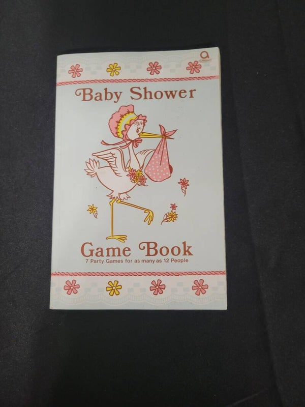Retro 80's Baby Shower Game Book Amscan inc. #27071