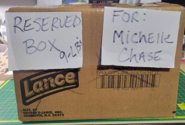 Reserved Box for Michelle Chase...9 LBs.