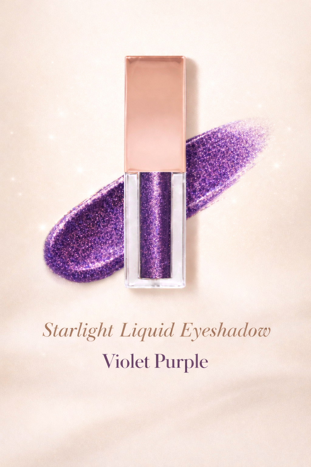 ✨ Starlight Liquid Eyeshadow – Violet Purple