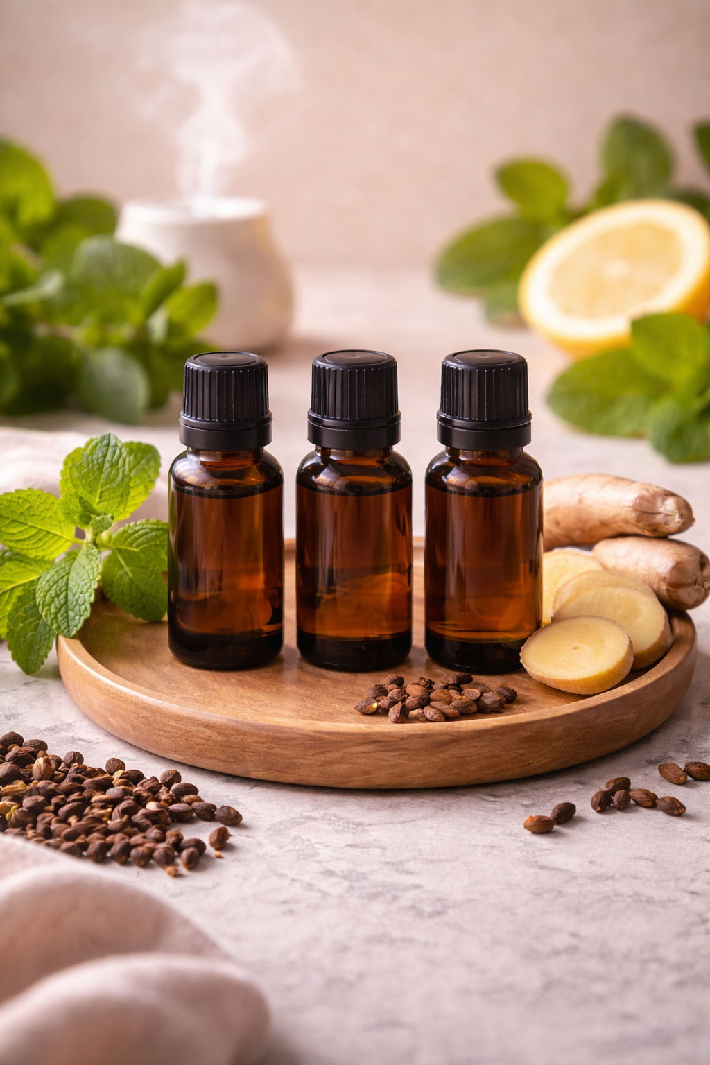 🔥 Focus & Boost Set Pepermunt – Gember – Kruidnagel