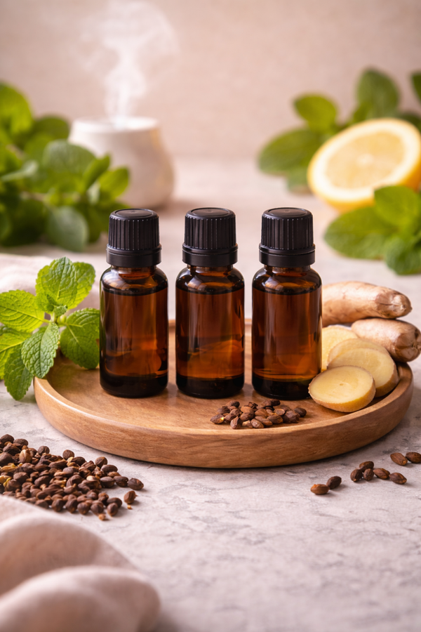 🔥 Focus & Boost Set Pepermunt – Gember – Kruidnagel