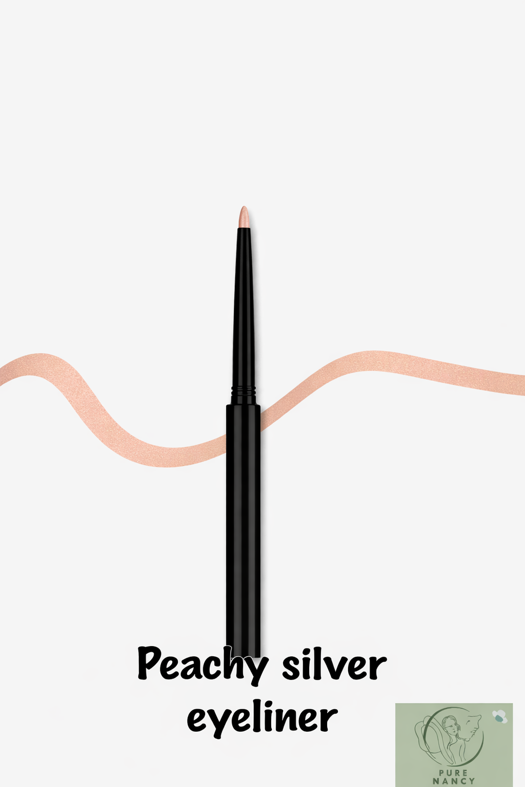 Eyeliner - peachy silver
