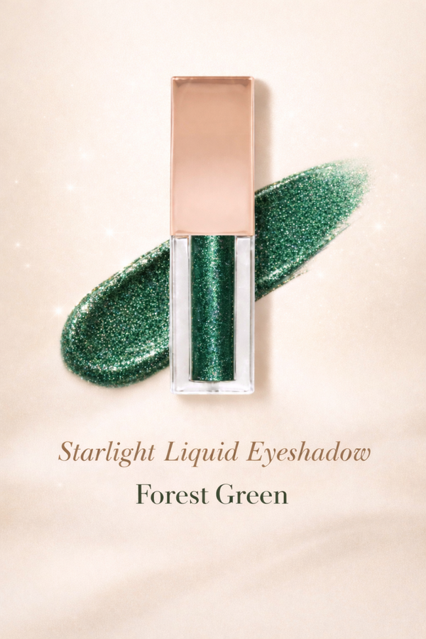 ✨ Starlight Liquid Eyeshadow – Forest Green