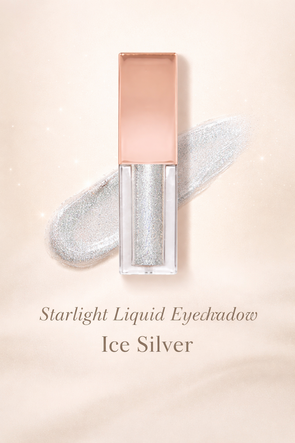✨ Starlight Liquid Eyeshadow – Ice Silver