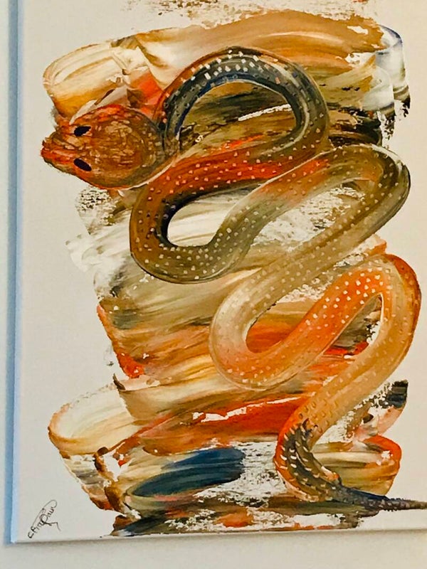 LE SERPENT ORANGE 🐍🪱