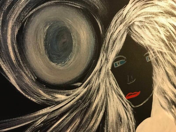 Acrylique sur toile, art contemporain, surréalisme, œuvre unique, décoration intérieure, idée cadeau original.