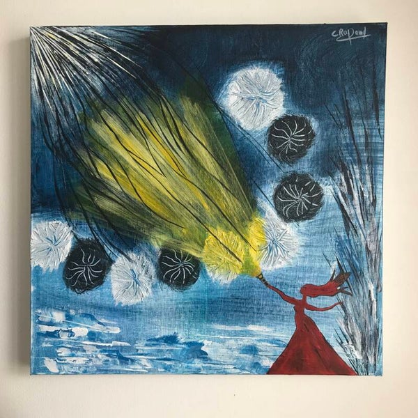 CETTE ŒUVRE N’EST PLUS DISPONIBLE / TOILE VENDUE ⬆️