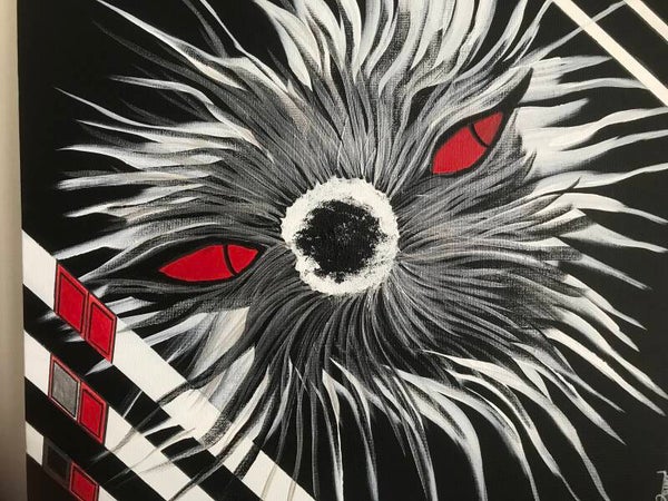 Œuvre d’art originale, Art contemporain, Acrylique sur toile, Oeuvre unique, surréalisme, décoration murale, décoration intérieure, cadeaux de Noël