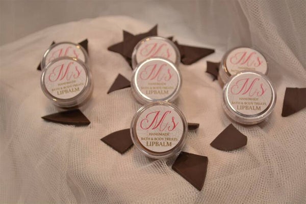 Donkere chocolade lipbalsem