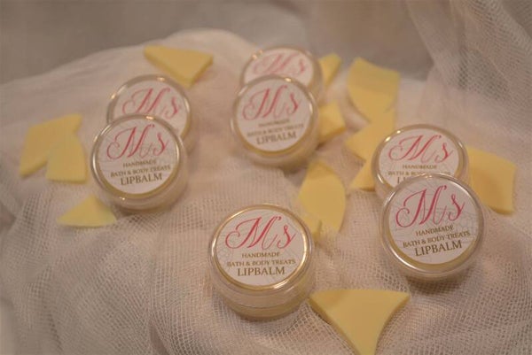 Witte chocolade lipbalsem