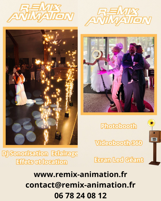 animation avec photobooth 360° ecran lcd géant