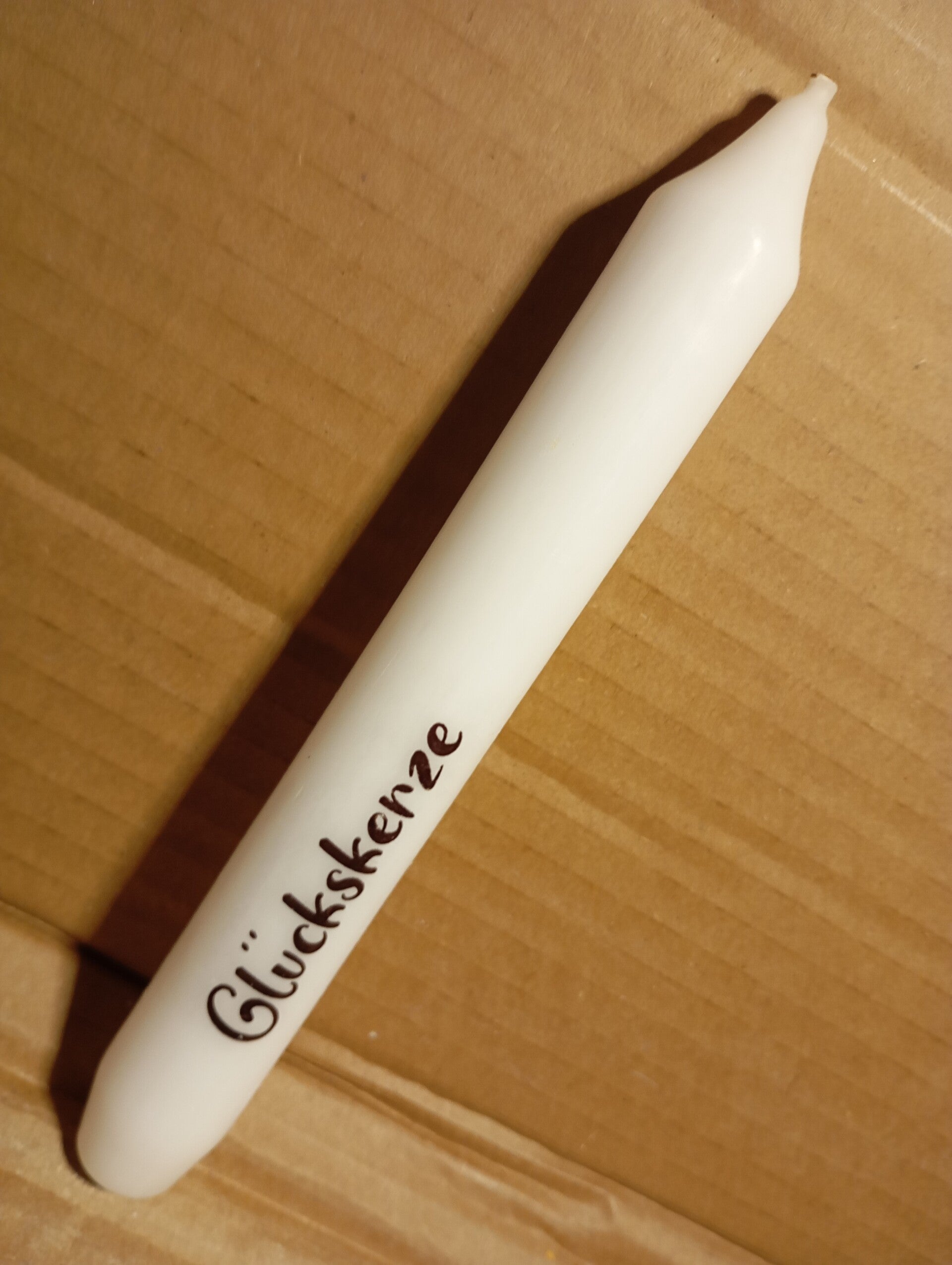 BG007 - bedruckte Kerze