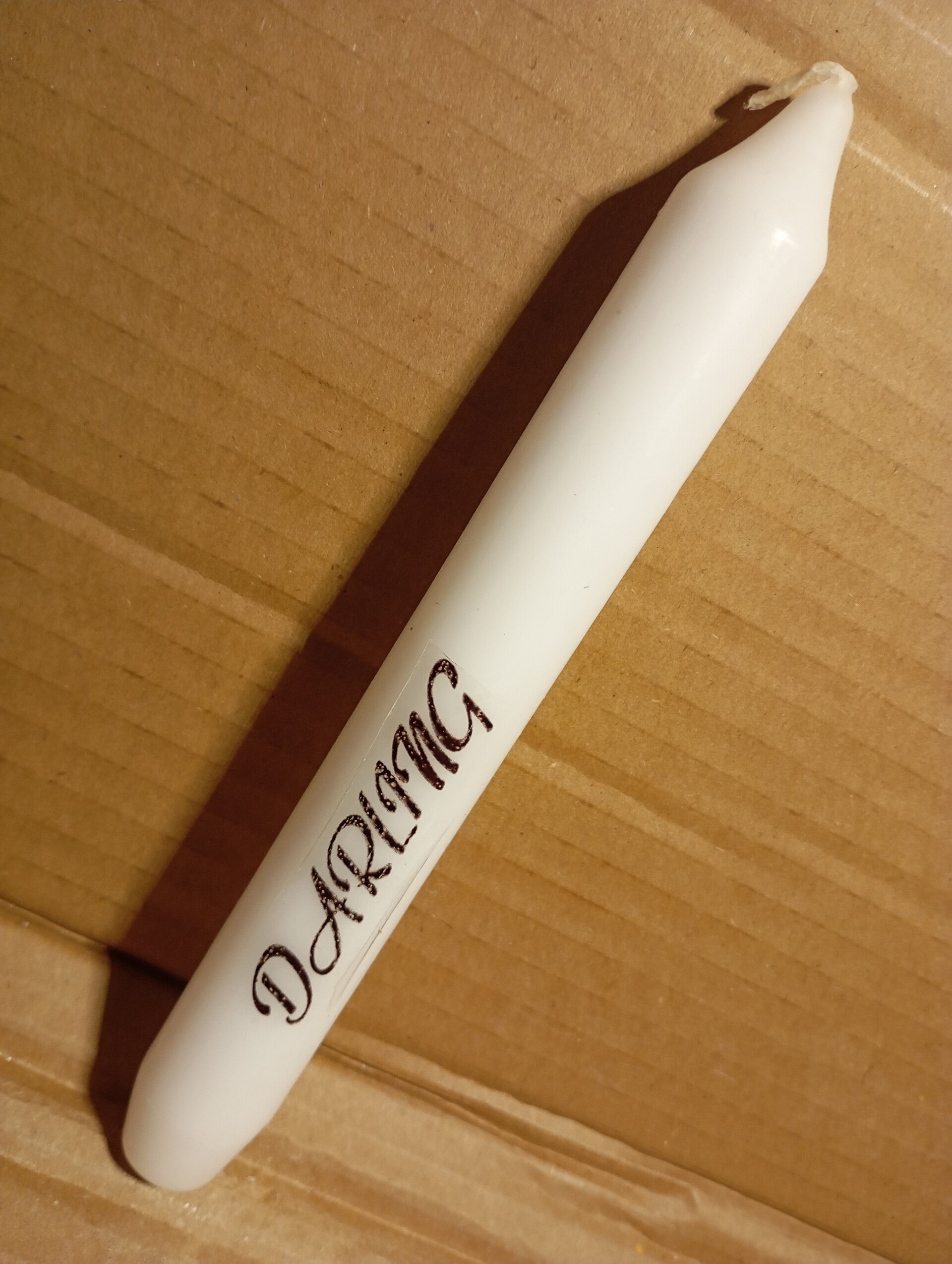 BV002 - bedruckte Kerze