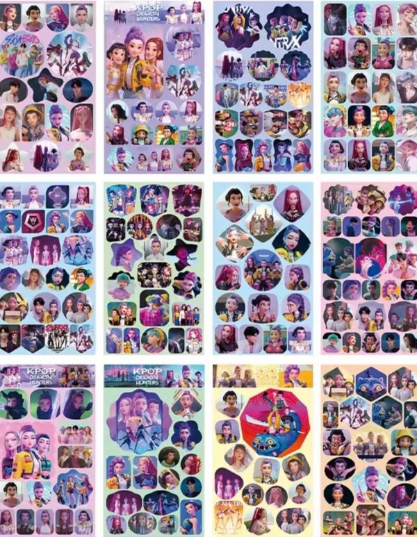 Stickers kpop demon hunters