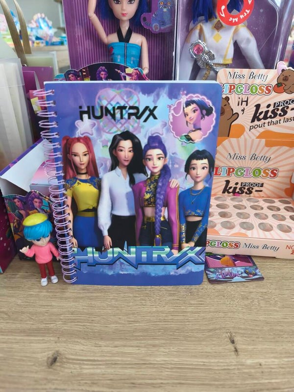 Τετράδιο σπιράλ kpop demon hunters