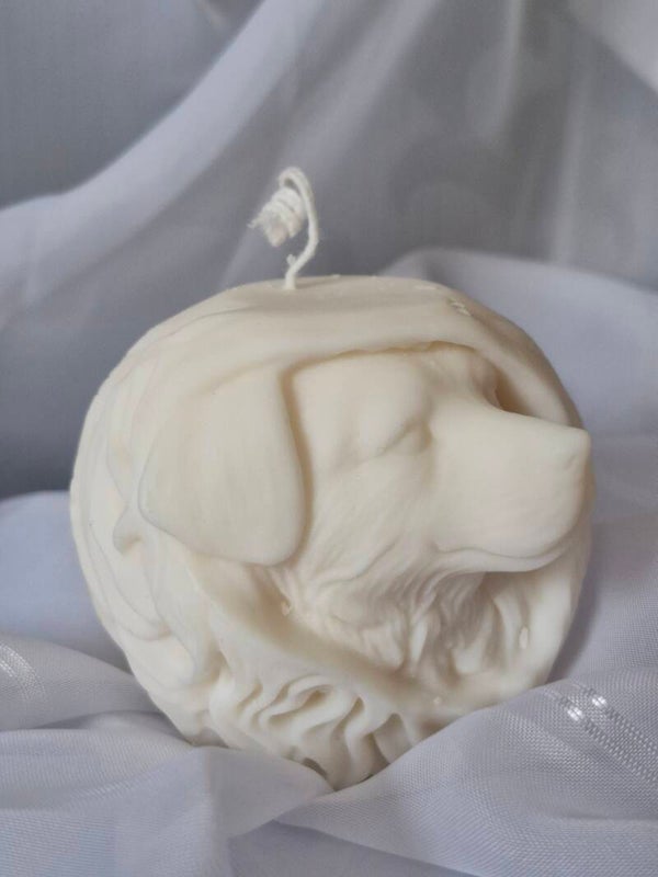 3D Hundekerze