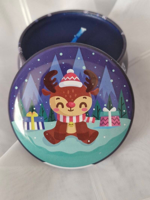 Weihnachtliche Duftkerzen