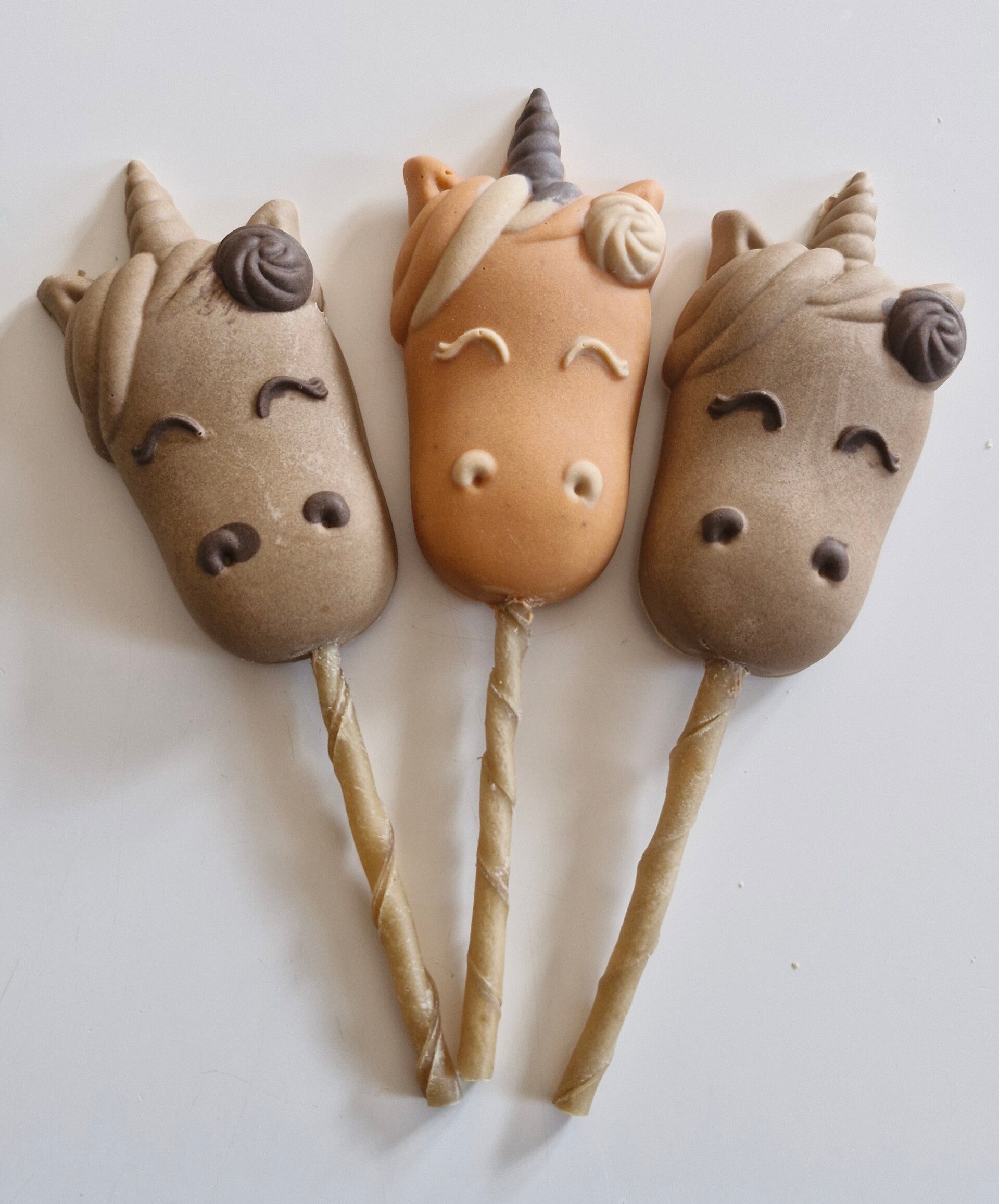 MiMa’s süßes Einhorn – Hundelolli mit Kaustange
