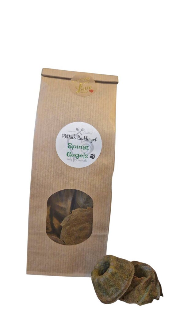 Spinat-Gugels für Hunde – getreidefrei & natürlich lecker