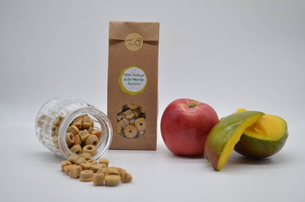 Apfel-Mango Cookies für Hunde – fruchtig, natürlich & glutenfrei