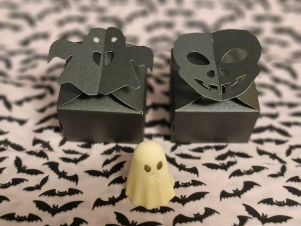 Gespenster-Duo – Halloween Hundeschokolade