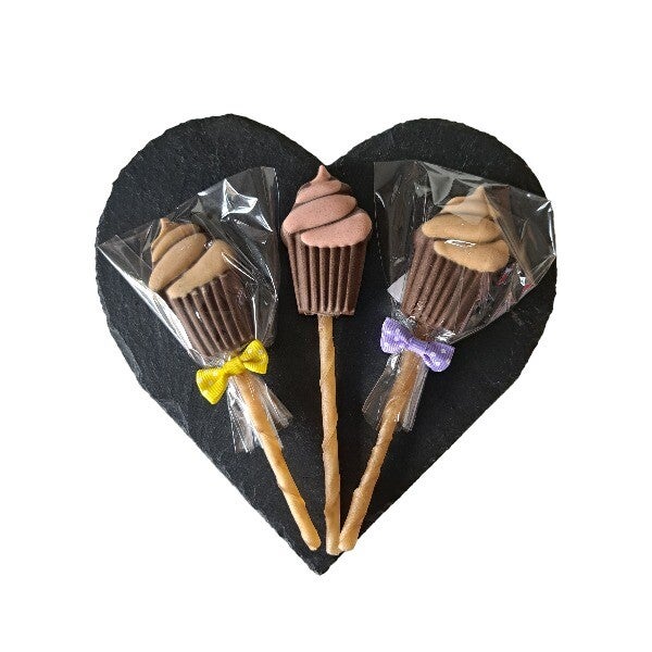 HundeLollie® Cup-Cake mit Kaustange – die besondere Belohnung für deinen Hund