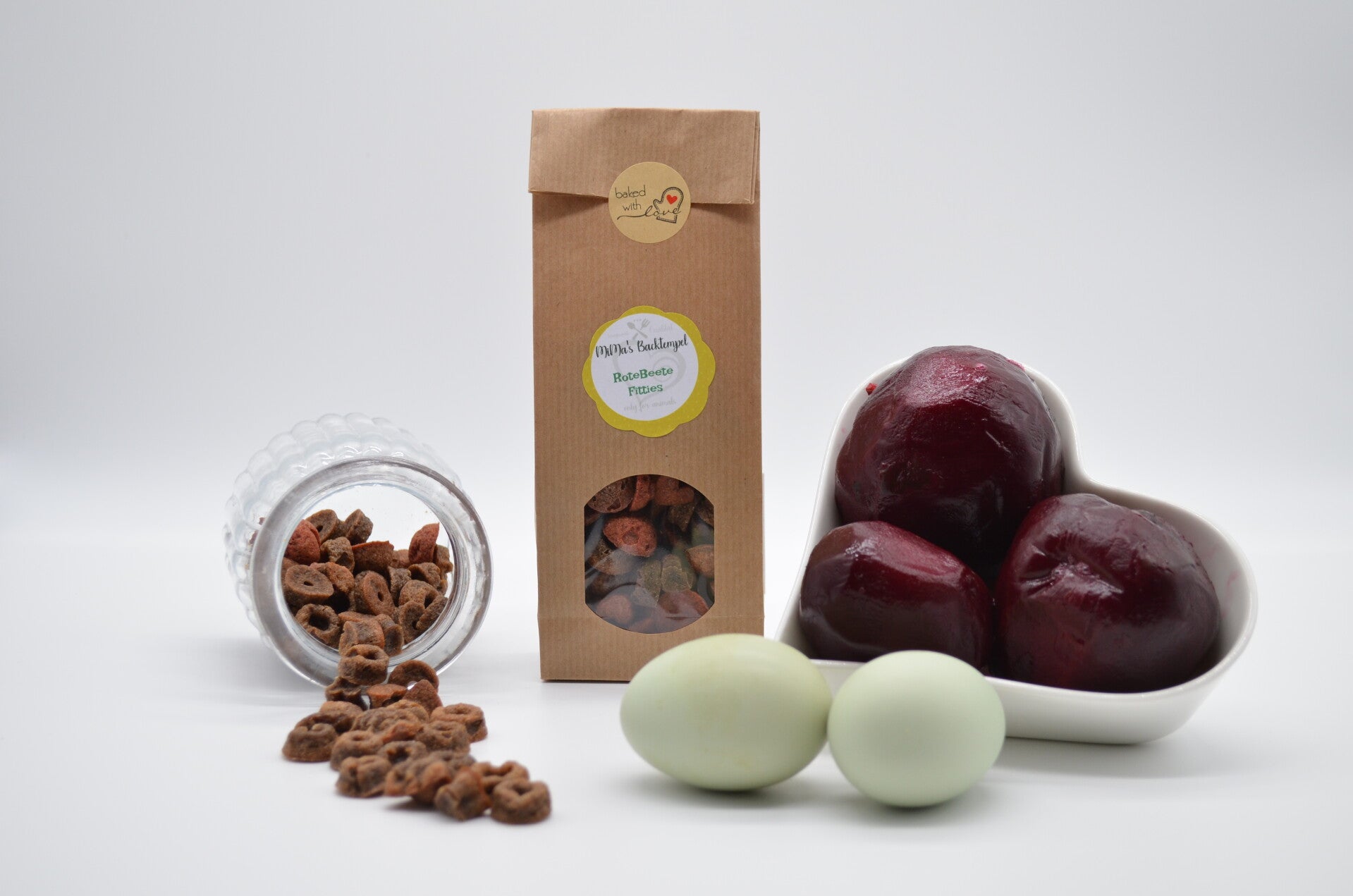 Rote Beete Leckerei für Hunde – getreidefreie, natürliche Snacks