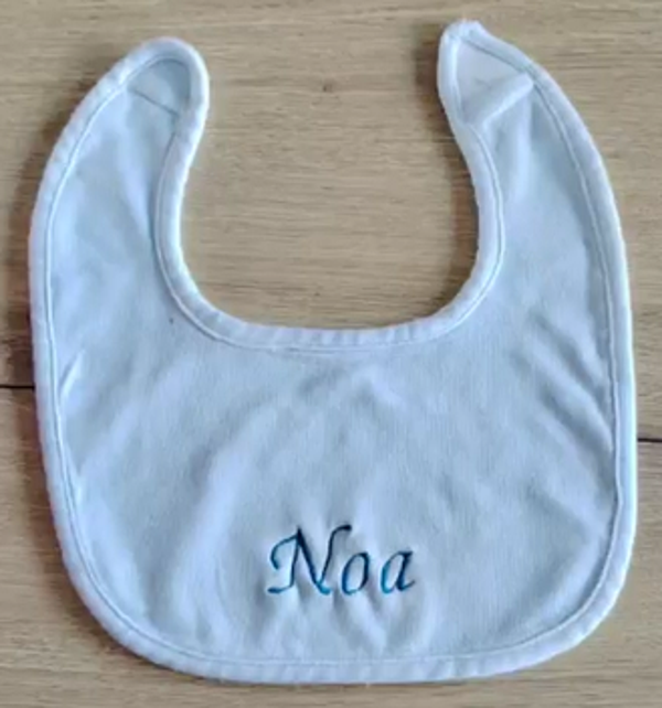 Bavoir Brodé Personnalisé