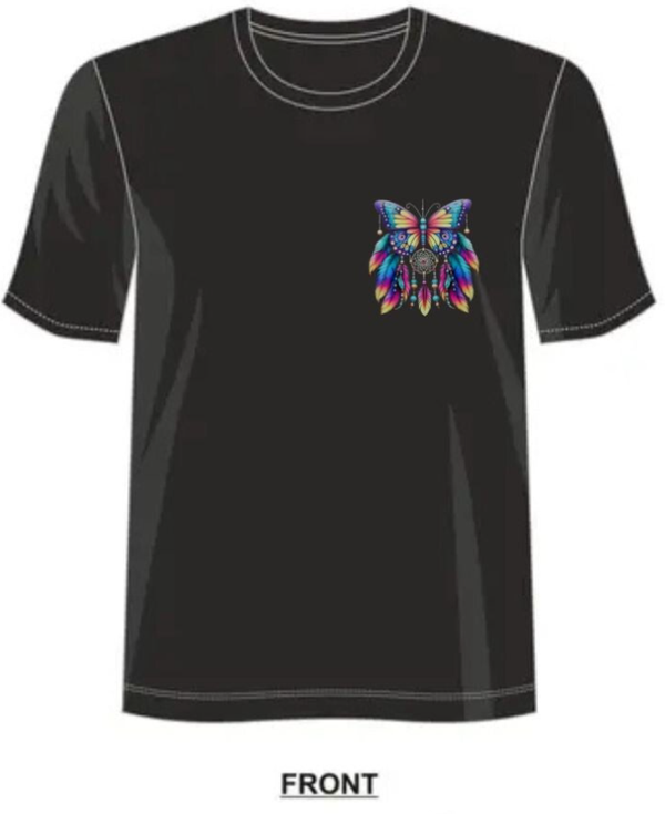 Papillon Arc-en-ciel Attrape Rêve