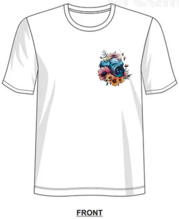 Appareil Photo et Fleurs d'Automne