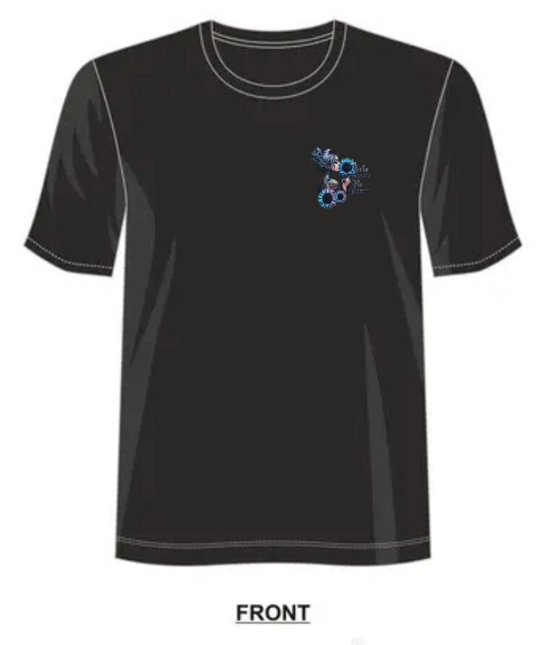 Femme aux Tournesol Bleu