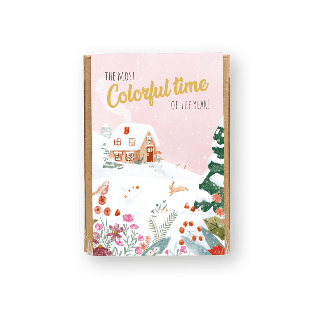 Giftbox Mini met 4 blossombs - Limited Winter Edition