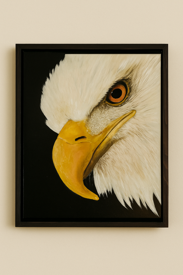 Adelaar - Olieverf op doek (30 x 40 cm)