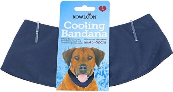 Kowloon Cooling Bandana - Donkerblauw