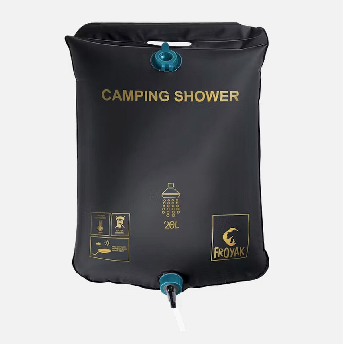 Camping douche zak - 20 liter