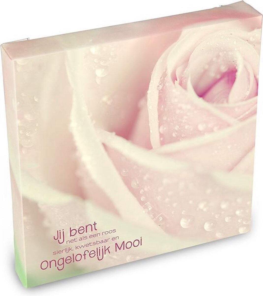 Canvas schilderij - Jij bent ongelofelijk mooi