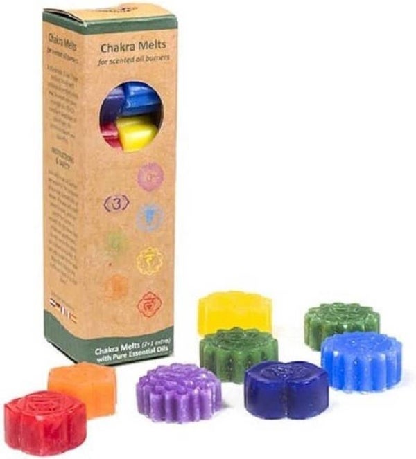 Chakra Smeltkaarsjes voor Aromabranders