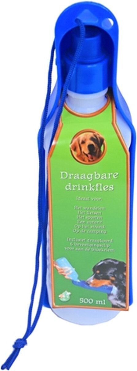 Draagbare drinkfles met koord - 500ml