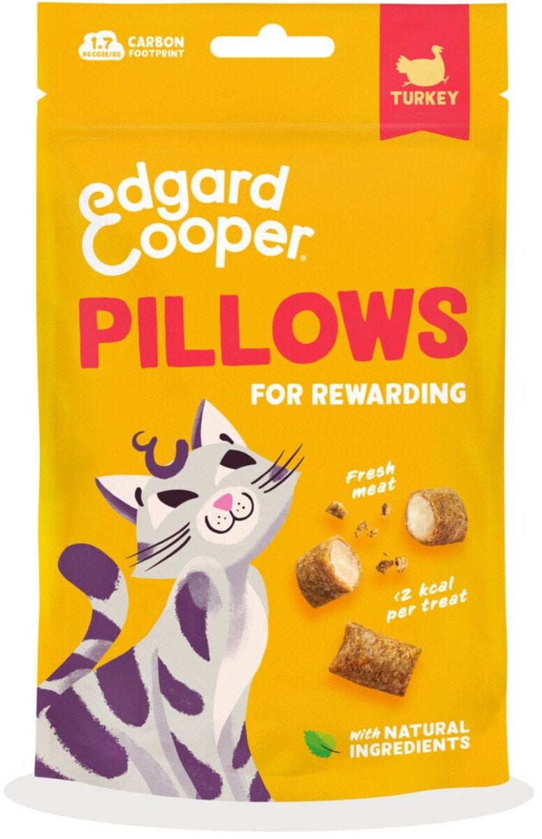 Edgard & Cooper - Kattensnack - Pillows - 60 gram