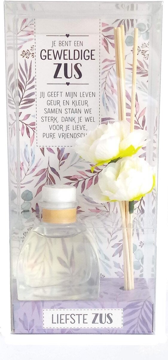 Geurstokjes in gift verpakking