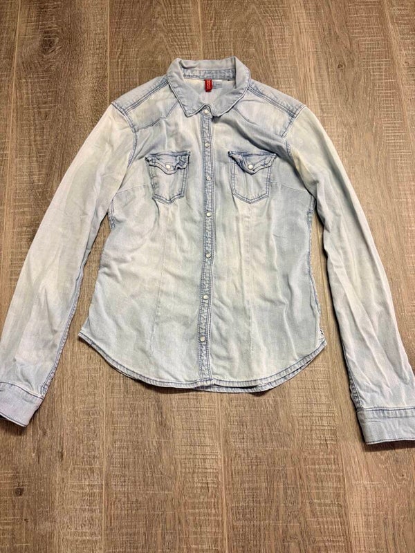 Divided spijker overhemd - 34