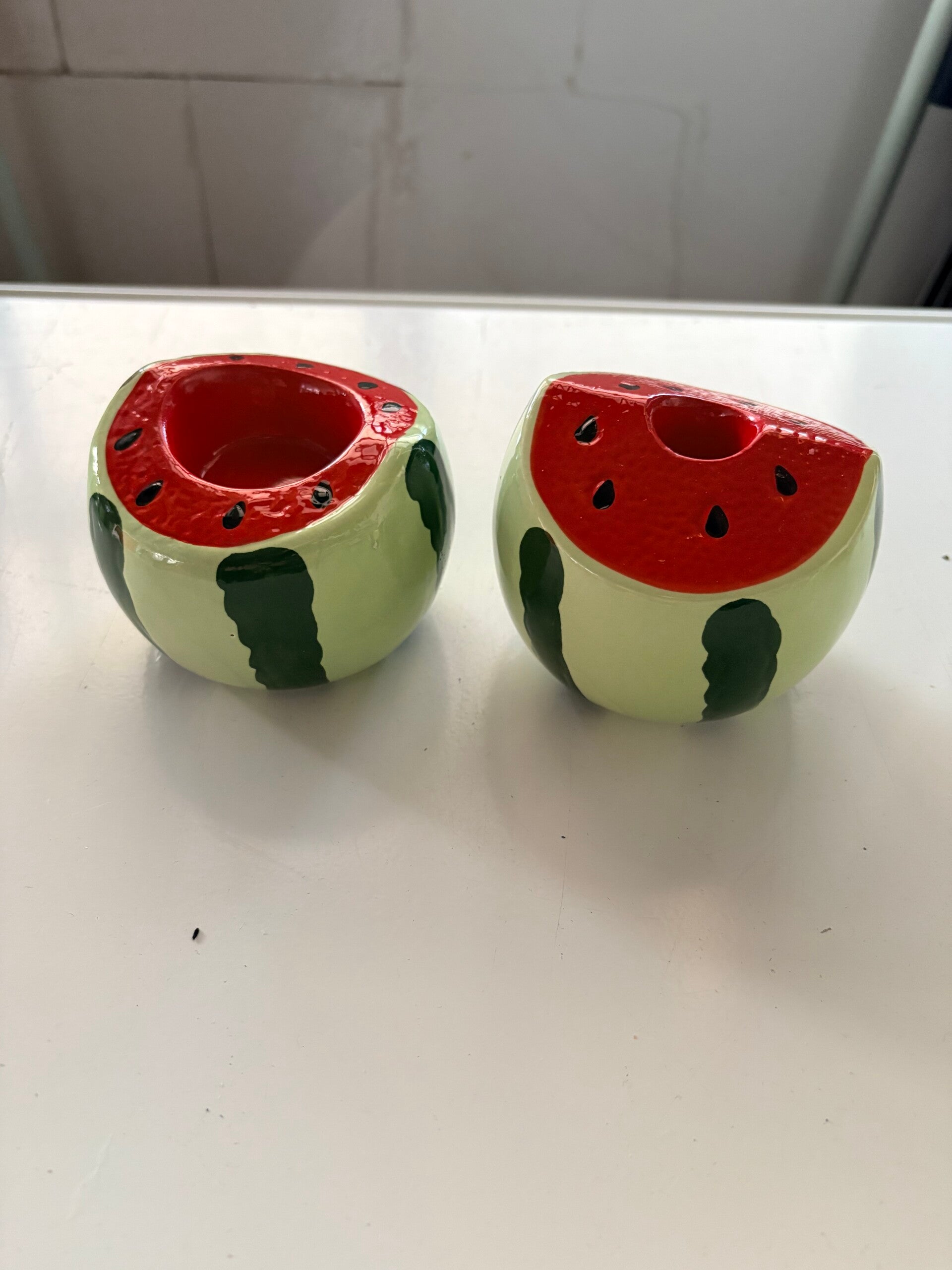 Set van 2 kaarsenhouders