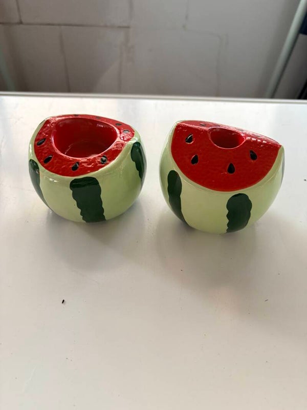 Set van 2 kaarsenhouders