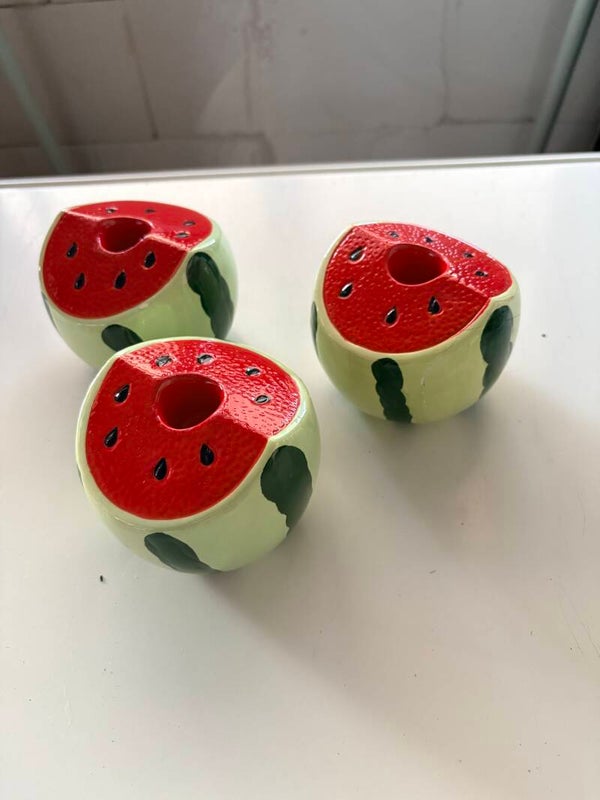 Set van 3 kaarsenhouders